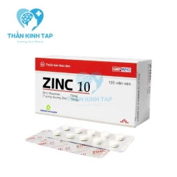 Zinc 10 - Thuốc điều trị bổ sung cho người thiếu kẽm